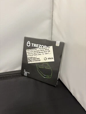 Trezor Model One Hardware Cryptocurrency Wallet - Black - Image 1 of 2
