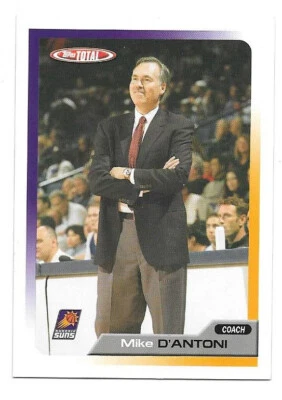 2005-06 Topps Total Basketball #405 Mike D'Antoni Coach Phoenix Suns - Image 1 of 2