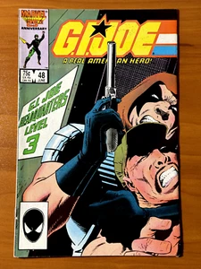 G. I. JOE Marvel Comic A Real American Hero 48 June 1986 Sgt. Slaughter FN/VF - Picture 1 of 2