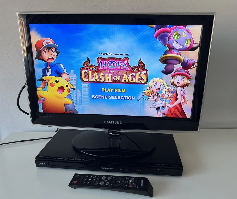 Samsung 22" HD LCD Flatscreen TV Plus Remote Controller Black UE22C4000PWXXU - Image 1 of 4