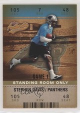 2003 Fleer Authentix Standing Room Only /25 Stephen Davis #61