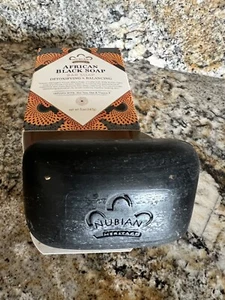 Heritage African Black Soap Bar Soap Shea Butter, Cocoa Detoxifying & Balancing - Picture 1 of 10