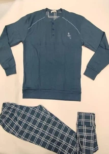 PIGIAMA RAGAZZO INVERNALE PANTALONE A QUADRETTI - Picture 1 of 20