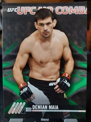 Demian Maia #90 2017 Topps UFC Knockout Green #210/215 - Image 1 of 2
