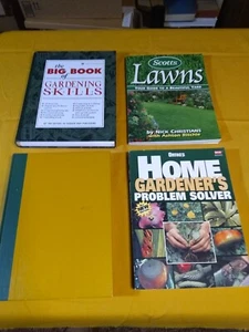 Gardening Books lot of 4, Problem solver, Skills, Complete Gardener, Yard - Bild 1 von 14