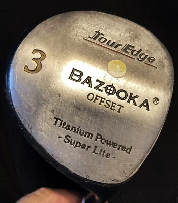 Tour Edge Bazooka Offset #3 Titanio Fácil Lite Dama Driver Grafito RESCATE DE MASCOTAS Foto 1 de 4