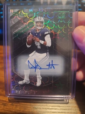 Dak Prescott Hand-Signed Auto 2025 Panini Black Football #49 03/10 (Guaranteed) - Image 1 of 3