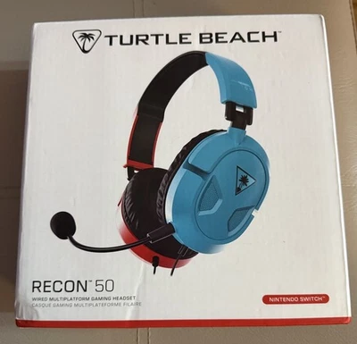 Turtle Beach Recon 50 Nintendo Switch, PlayStation, Xbox, PC Headset-Sealed New - Image 1 of 4