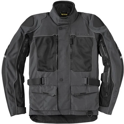 Scorpion Yosemite Mens Textile Motorcycle Jacket Dark Gray - Image 1 of 2