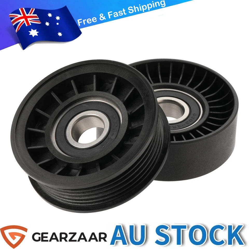 Drive Belt Idler Pulley Set For Ford Falcon 6 EF EL AU BA BF FG 4.0L 6Cyl NEW - image 1 of 2