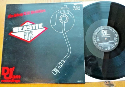 Beastie Boys ‎– No Sleep Till Brööklyn (Maxi 12" LP EU 1987) KULT Motörhead - Bild 1 von 4