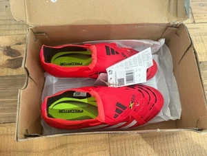 Adidas Predatpr ELITE FT Boys Football Boots Size 3 Red New - Picture 1 of 6