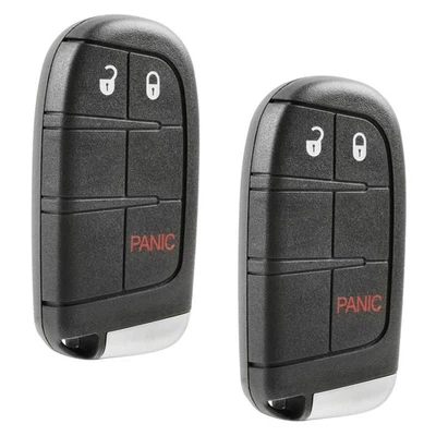 2 Key Fob Remote for 2015-2021 Dodge Chrysler 200 300 M3M-40821302 68066349 - Image 1 of 4