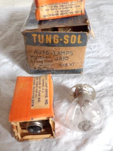 Tung-Sol 2330 Headlamp Bulb Bayonet 6-8V NOS many applications 32 CP EACH 1 - Picture 1 of 1