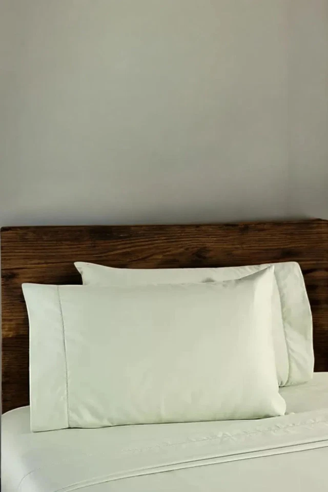 Paquete de 2 Northern Nights Infinity Weave 700TC algodón S/Q salvia Foto 1 de 1