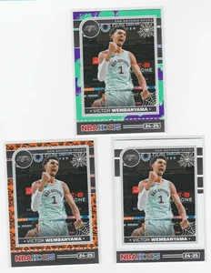 Victor Wembanyama 2024-25 Haunted Hoops Rainbow Lot (3) #70 Slime Parallel - Bild 1 von 2