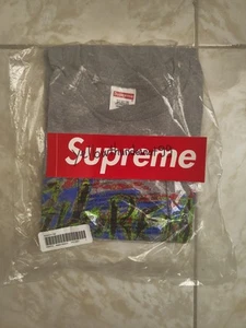 Supreme New York "Scratch Tee" Shirt HTH GREY Herren Large F/W 2020 Brandneu - Bild 1 von 3