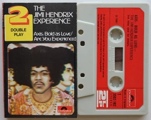 JIMI HENDRIX - AXIS / EXPERIENCED (POLYDOR 3502102) 1970s UK CASSETTE TAPE - Picture 1 of 4