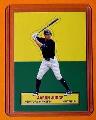 2019 Topps TBT AARON JUDGE SP Throwback Thursday 1964 Stand Ups  PR 813 Yankees - Image 1 of 2