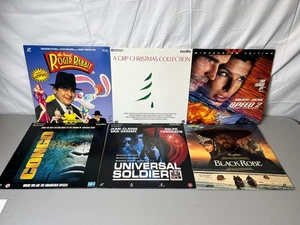 6x Laserdisc Movies Bundle - Job Lot Films - Films Movies Bundle. - Bild 1 von 10