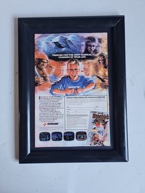 Castlevania Dracula Curse  Nes Game 90s Comic FRAMED ADVERT GAME POSTER A4 8X12"