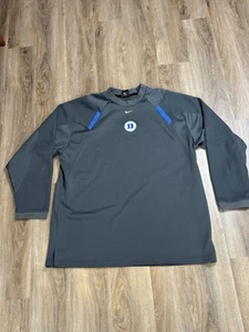 VINTAGE USA Nike Mens Duke University Center Swoosh Pullover Shooting Shirt XL - Picture 1 of 5