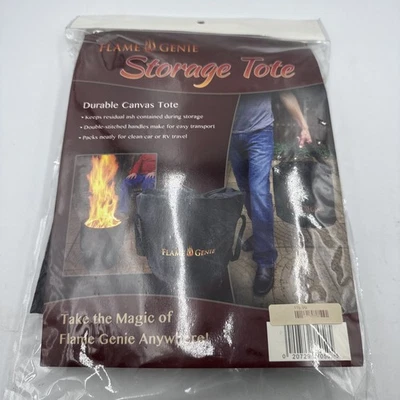 Bolso de almacenamiento de lona. Para Flame Genie. Nuevo sellado de fábrica. Foto 1 de 2