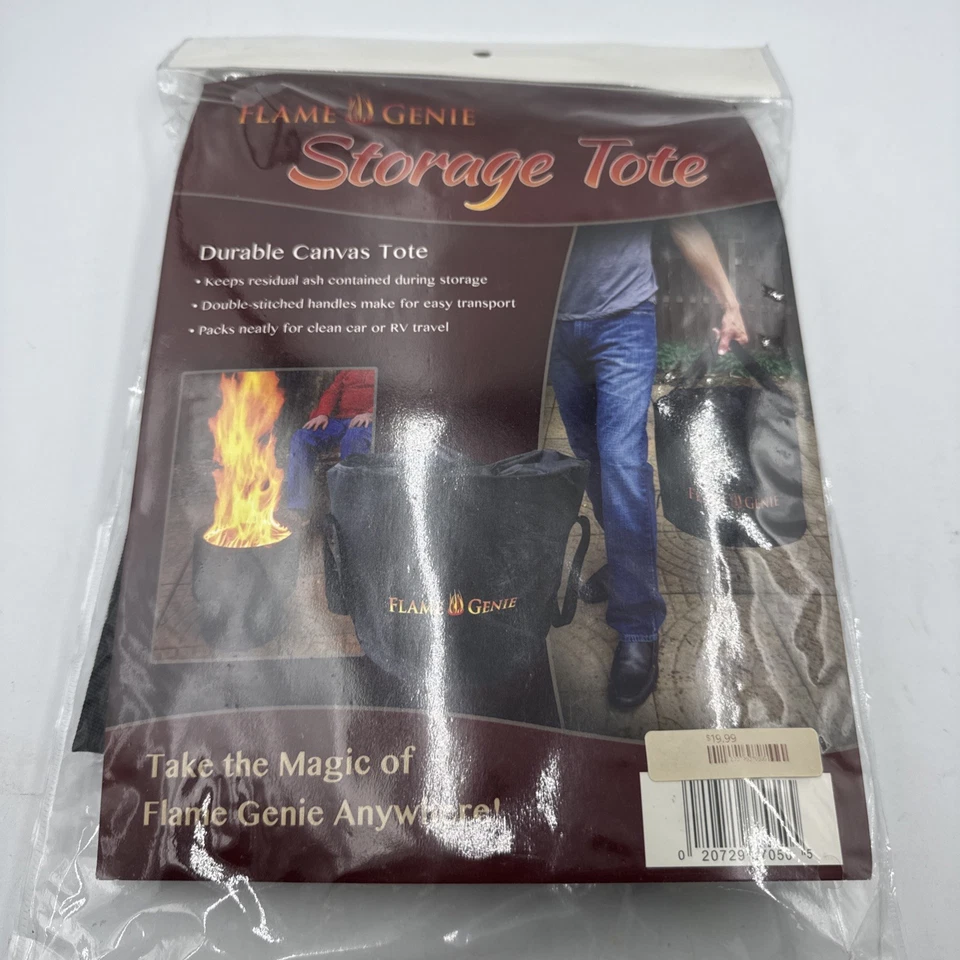 Flame Genie 37050 Durable Canvas Storage Tote