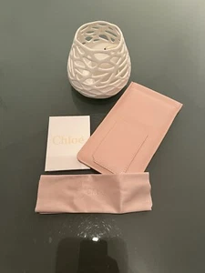 Elegantes, neues Chloé Brillenetui mit Kreditkartenfach & Microfasertuch NP 139€ - Bild 1 von 5