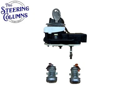 1994-2001 DODGE RAM 1500 2500 3500 IGNITION DOOR LOCK CYLINDER SET 2 KEYS USED! - Image 1 of 4