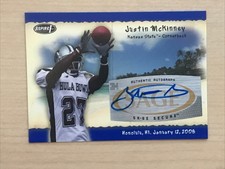 2008 SAGE Aspire Hula Bowl Auto Justin McKinney #H13 Auto