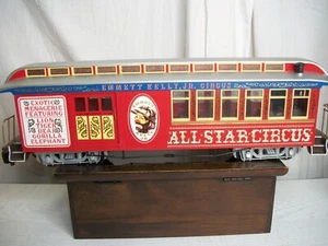 Bachmann G Combo Car, Emmett Kelly JR All Star Circus, USED no BOX - Picture 1 of 4