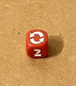 Cake Splat Children’s Game. Spare Die Dice Only. - Picture 1 of 1