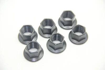 Tuercas de eje BMX 14 mm Tuercas de eje para bicicleta BMX Tuercas de cubo 14 mm 6 piezas Foto 1 de 4