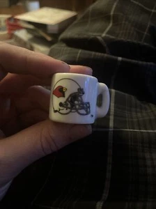 Cardinals Mini 1 inch White Ceramic NFL Logo Mug - Picture 1 of 2