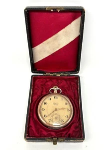 Taschenuhr, Louis Ulysse Chopard (LUC), silbernes Außengehäuse (800). - Picture 1 of 13