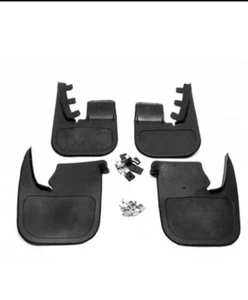 JUEGO GUARDABARROS NEGRO PARA VW T4 TRANSPORTER CARAVANA #22 - Imagen 1 de 1