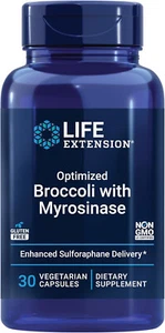Life Extension Optimized Broccoli with Myrosinase 30 vegetarian capsules - Picture 1 of 2