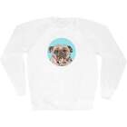 'Bulldog Face' Adult Sweatshirt / Sweater / Jumper (Sw021676)