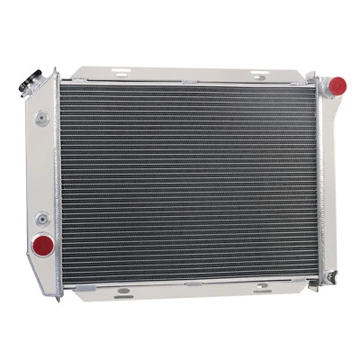 4 ROW Aluminum Radiator For 1967-1968 Ford Thunderbird / Galaxie 500 / LTD V8 AT - Image 1 of 4