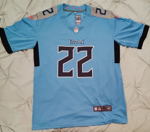 Men's Derrick Henry #22 "Tennesseer Titans" Stitched Jersey Cover