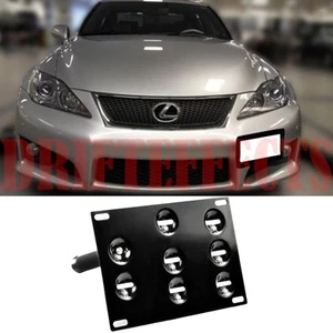 FOR LEXUS IS-F ISF V8 JDM STYLE LICENSE PLATE HOLDER MOUNT KIT TOW BRACKET KIT - Picture 1 of 4