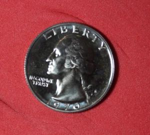 1970-S Quarter Dollar #P28628 - Picture 1 of 2