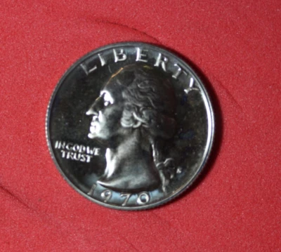 1970-S Quarter Dollar #P28628 - Image 1 of 2