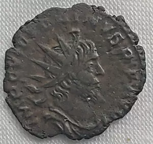 Victorino 268AD Muy Raro Antigua Moneda Romana Sol Dios Culto - Imagen 1 de 4
