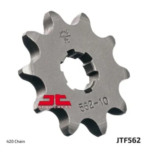 Fits 2002 Suzuki LT-A50 QuadMaster Steel Front Sprocket JT Sprockets JTF562.10 - Picture 1 of 1