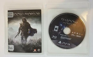 Middle Earth Shadow of Mordor (Sony PlayStation 3, PS3, 2014) - Incluye Manual - Imagen 1 de 3