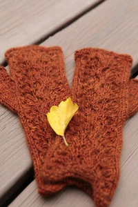 Knitting Pattern - mittens mitts gloves - adult sizes- FALLING-IN-LOVE - Picture 1 of 5