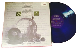 LOU HARRISON Concerto For Violin And Percussion Orch LP Blue Wax CRYSTAL S853 - Bild 1 von 3
