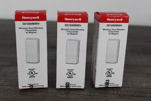 NEU 3 STÜCK Honeywell 5816WMWH Funk Tür Fenster Sender mit Magnet - Bild 1 von 3
